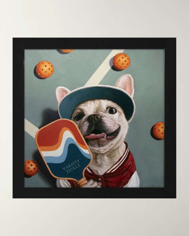 "Varsity Pickle" Framed Wall Art Print